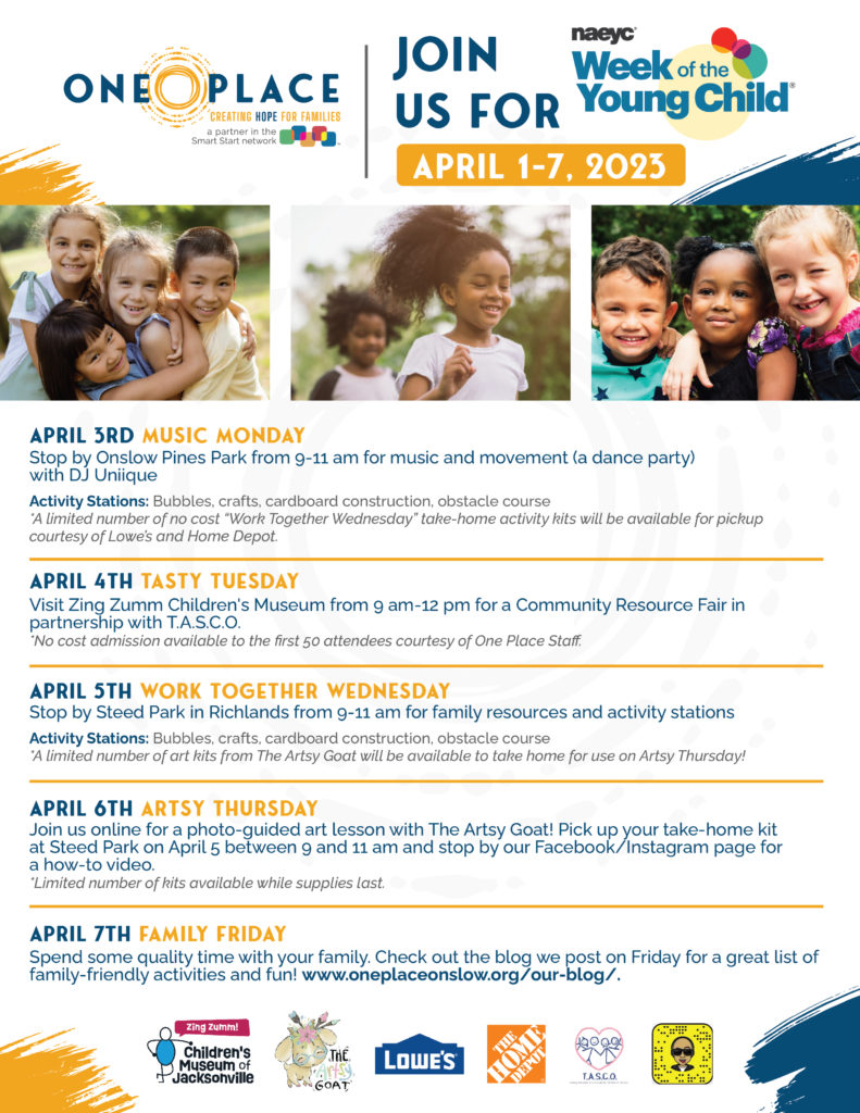 Week of the Young Child 2023 How to Celebrate in North Carolina One